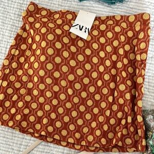 Zara Women's Orange Skirt